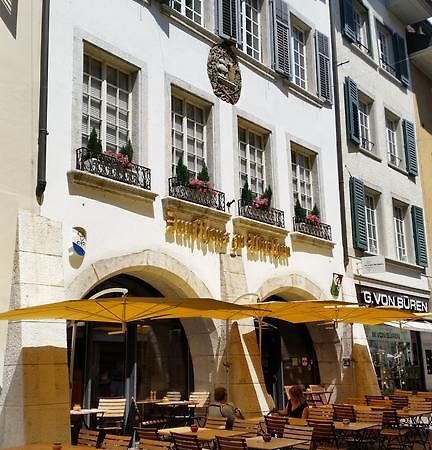 Zunfthaus Zu Wirthen 호텔 졸로투른 외부 사진